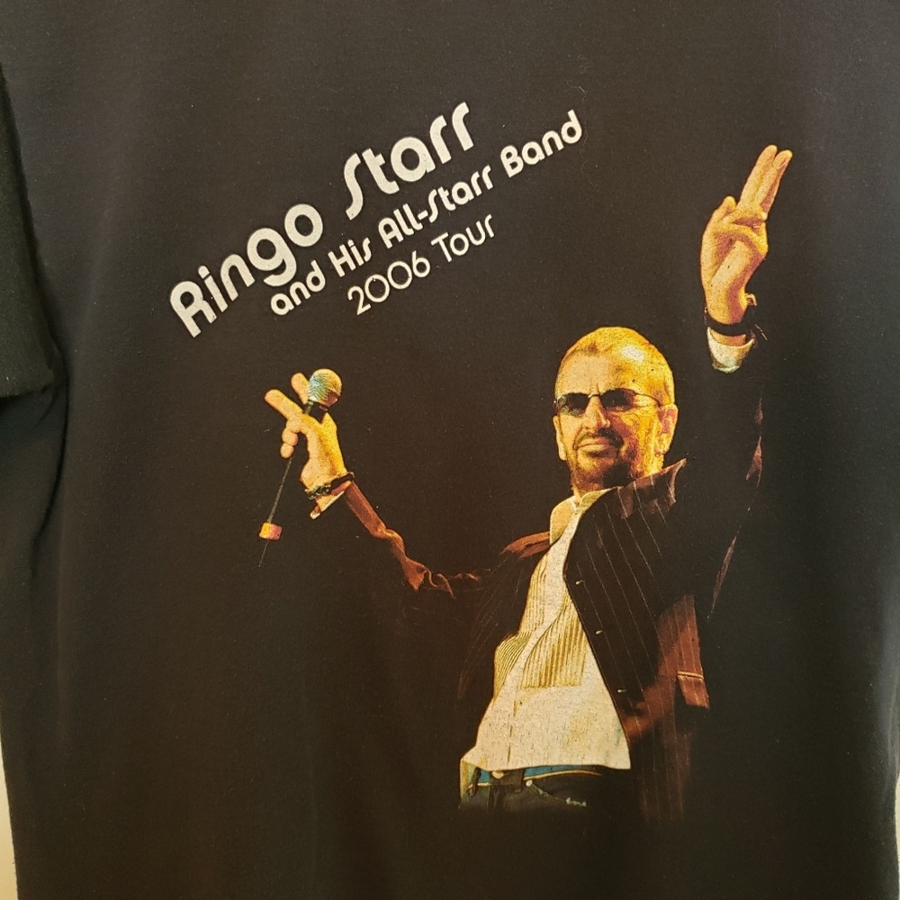 Ringo Starr All-Starr Band 2006 Tour S Band Shirt